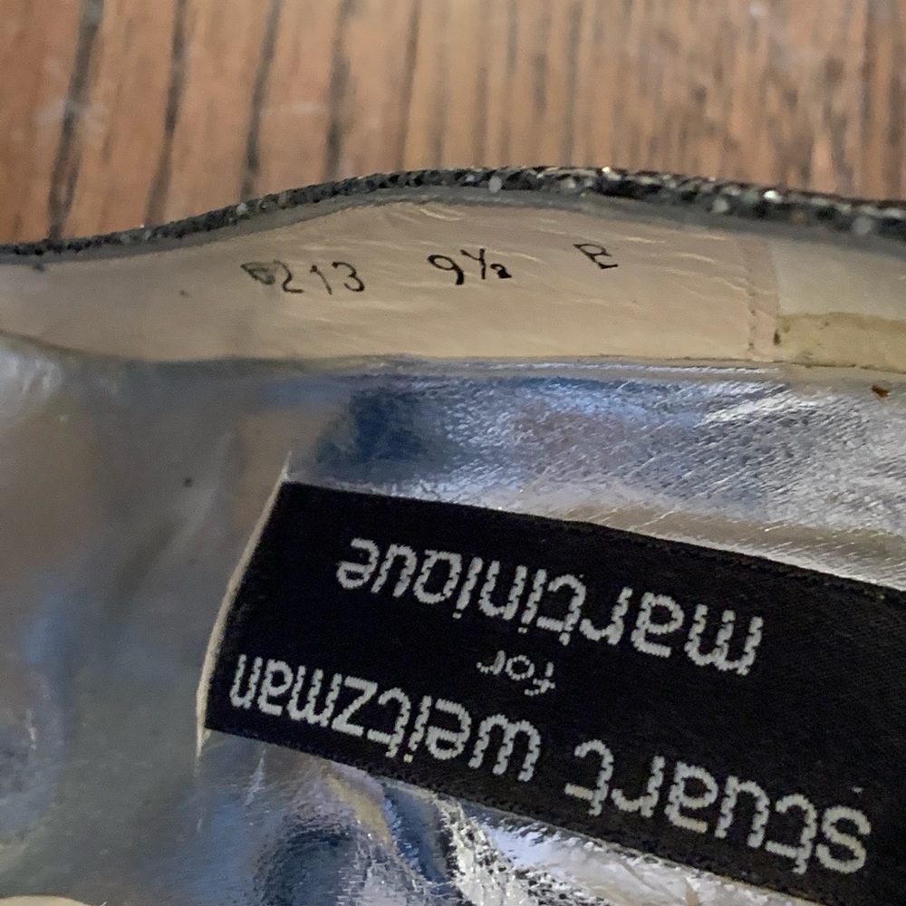 Vintage STUART WEITZMAN silver pumps - Picture 5 of 6